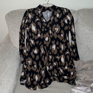 Small leopard boutique dress